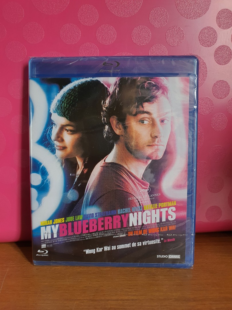 France Blu Ray My Blueberry Nights (Norah Jones, Jude Law, Wong Kar