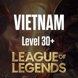 NA LoL Acc League of Legends Account Unranked Fresh North America Smurf level  30