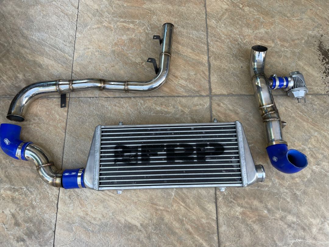 FRP Aluminum Intercooler Turbo Universal, Auto Accessories on Carousell