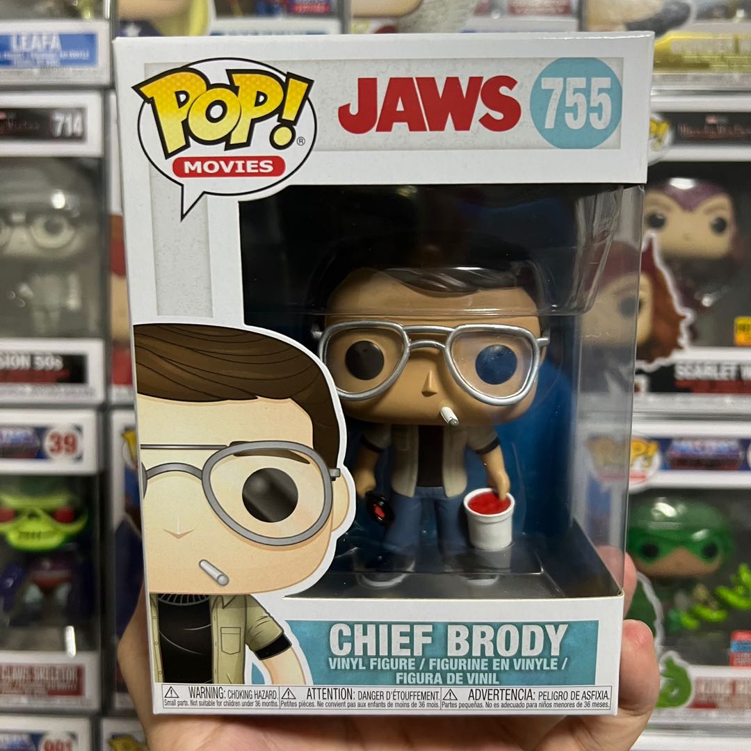 Funko Pop Jaws Chief Brody # 755 