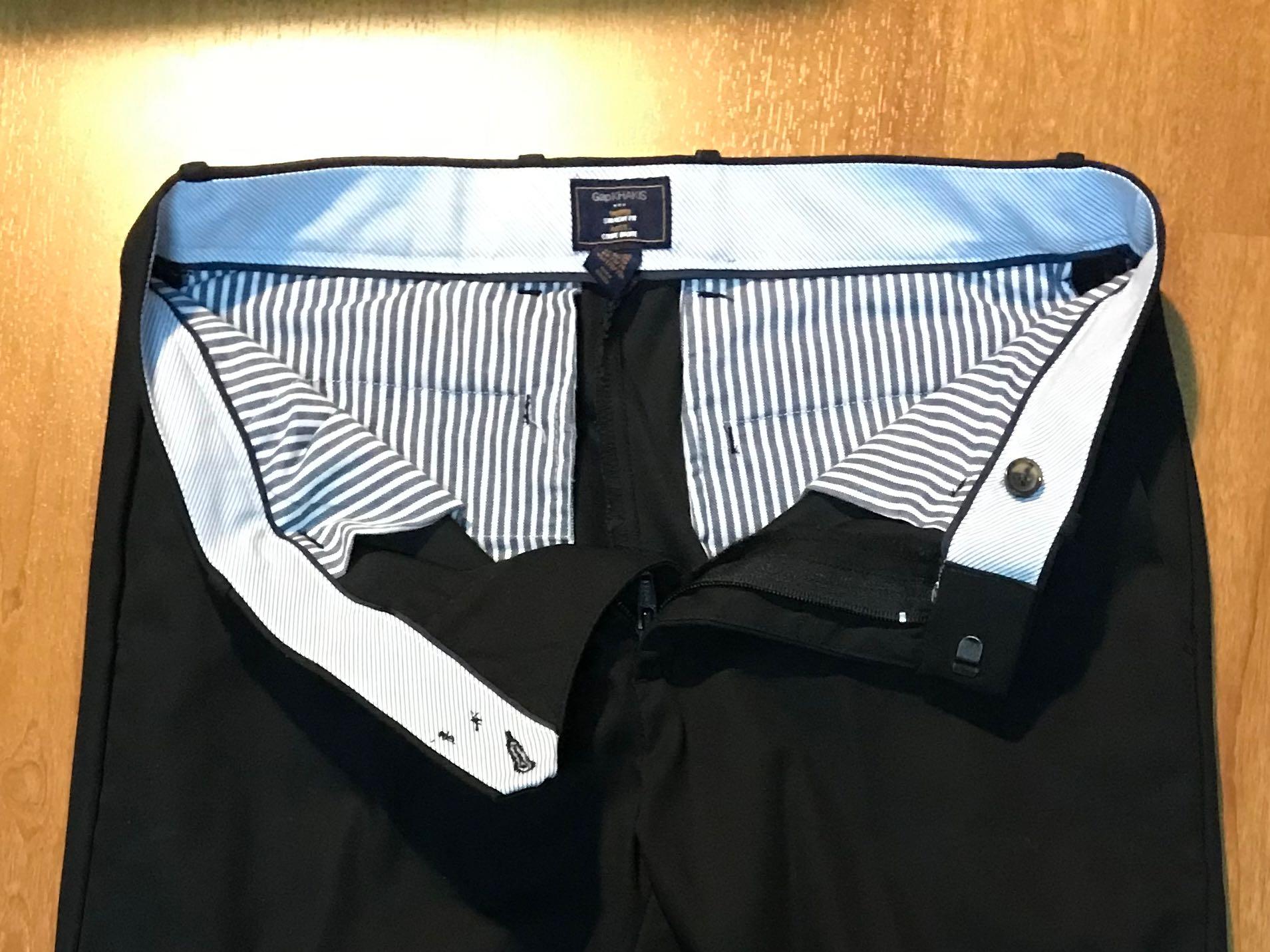 GAP khakis tailored straight fit w31 l30
