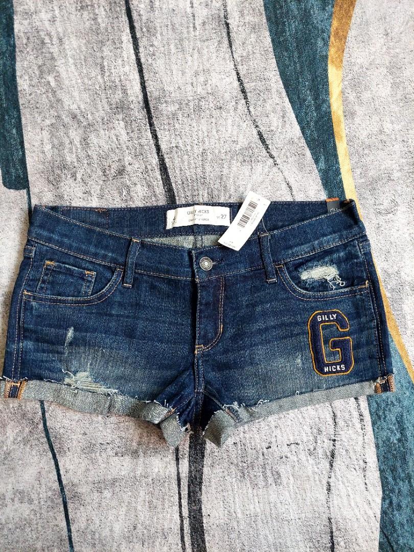 Gilly hicks cheeky stretch denim short 