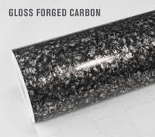 Glossy Forge Carbon Aluminium Box Wrap