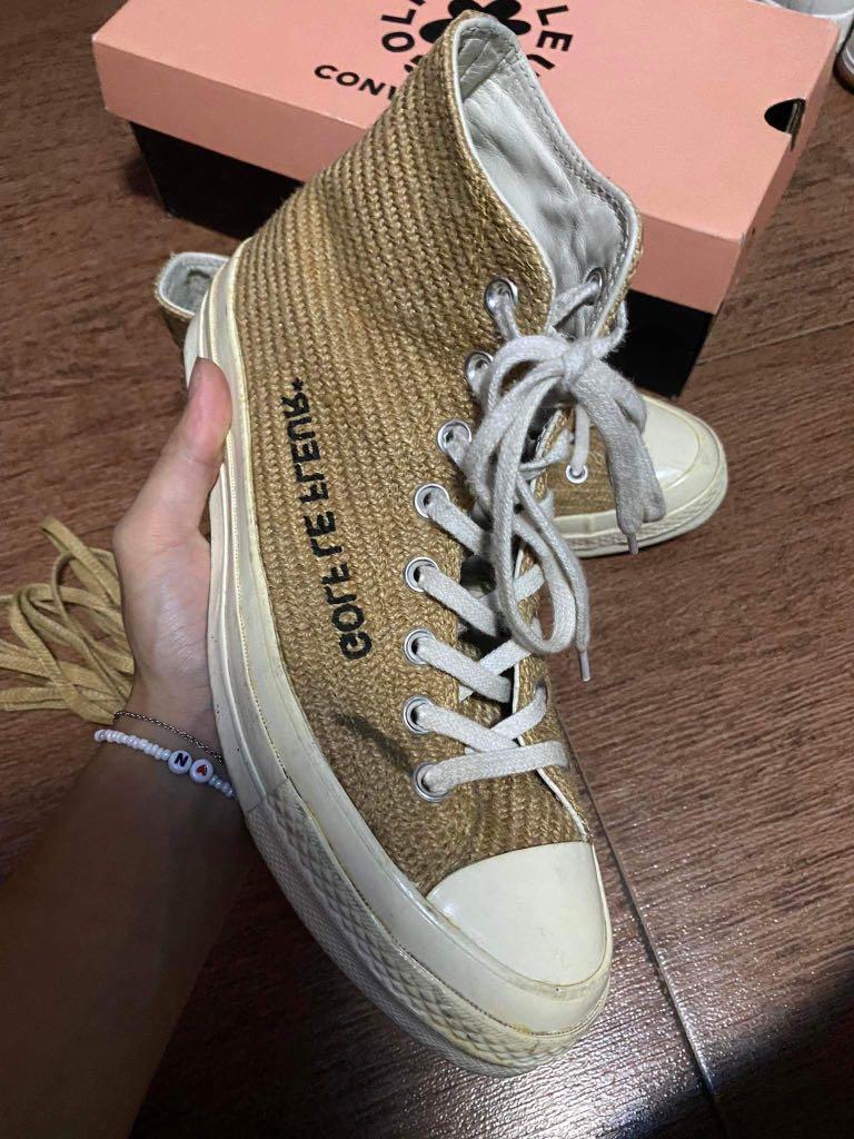 Golf Le Fleur x Chuck 70 High Fabric Weave Men s Fashion