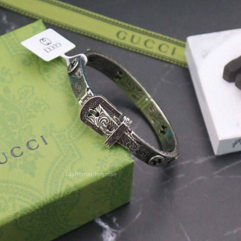 Gucci Garden Interlocking G buckle bracelet Unisex