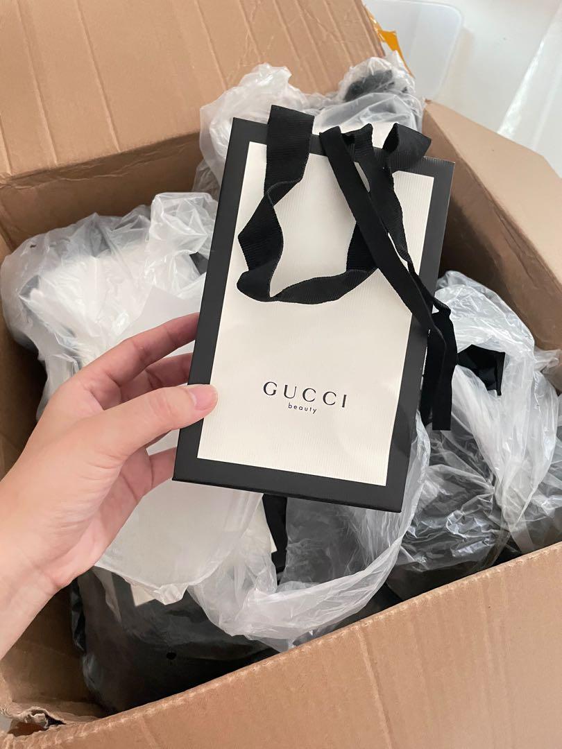Gucci paper bag, Beauty & Personal Care, Face, Makeup on Carousell