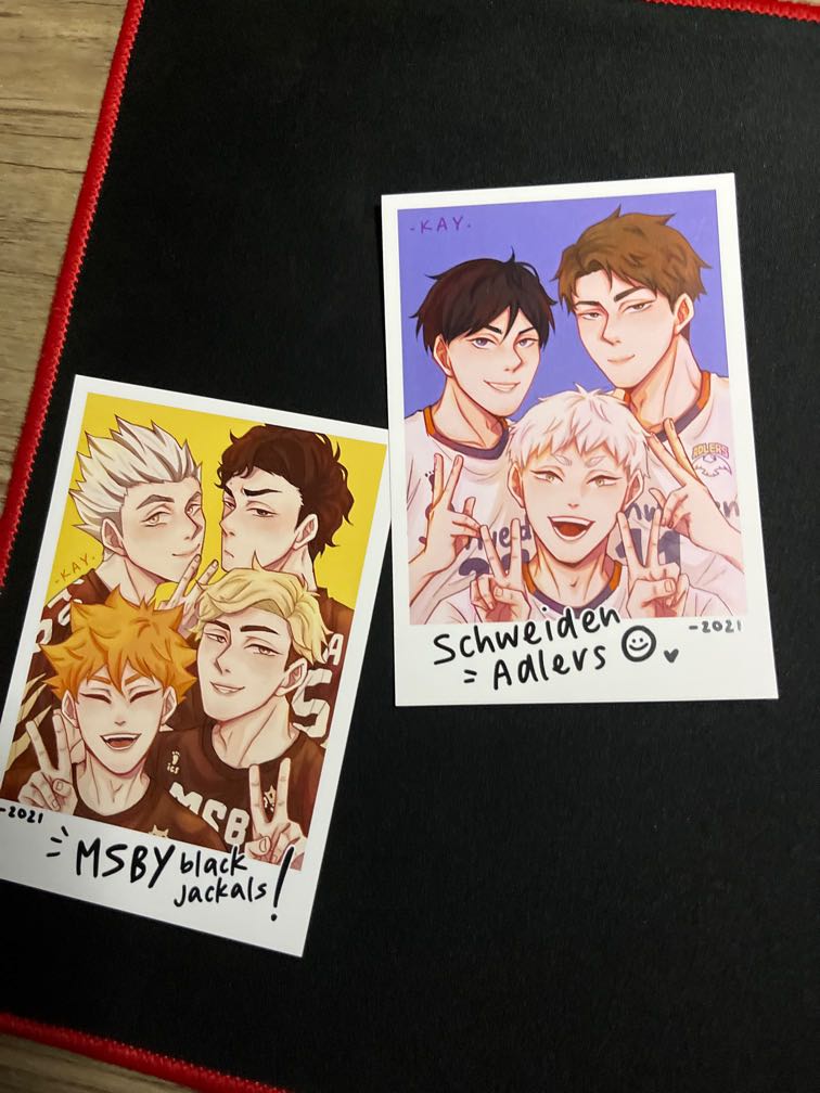 Haikyuu polaroid, Hobbies &amp; Toys, Memorabilia &amp; Collectibles, Fan ...