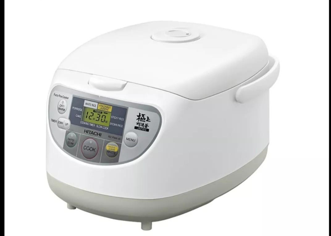 Hitachi Rice Cooker 1.8l (RZ-PMA18Y), TV & Home Appliances, Kitchen ...