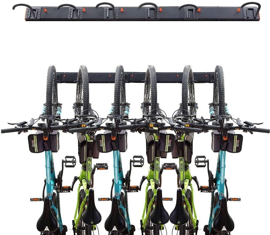 Homeon Wheels Bike Storage Rack,Wall Mount Bike Rack for Garage or