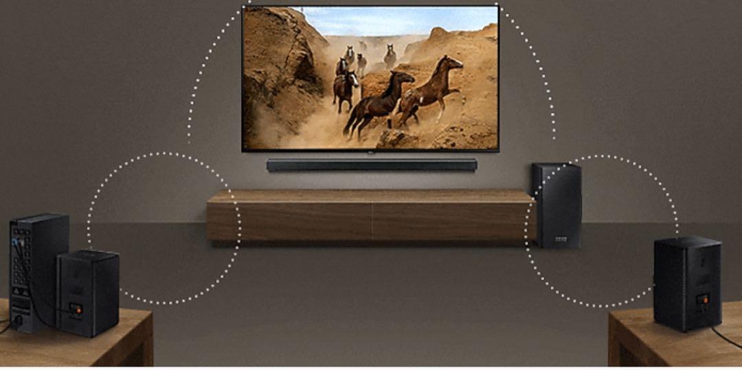 HWN850 Samsung Harman/Kardon Soundbar with Dolby Atmos and SWA9000S