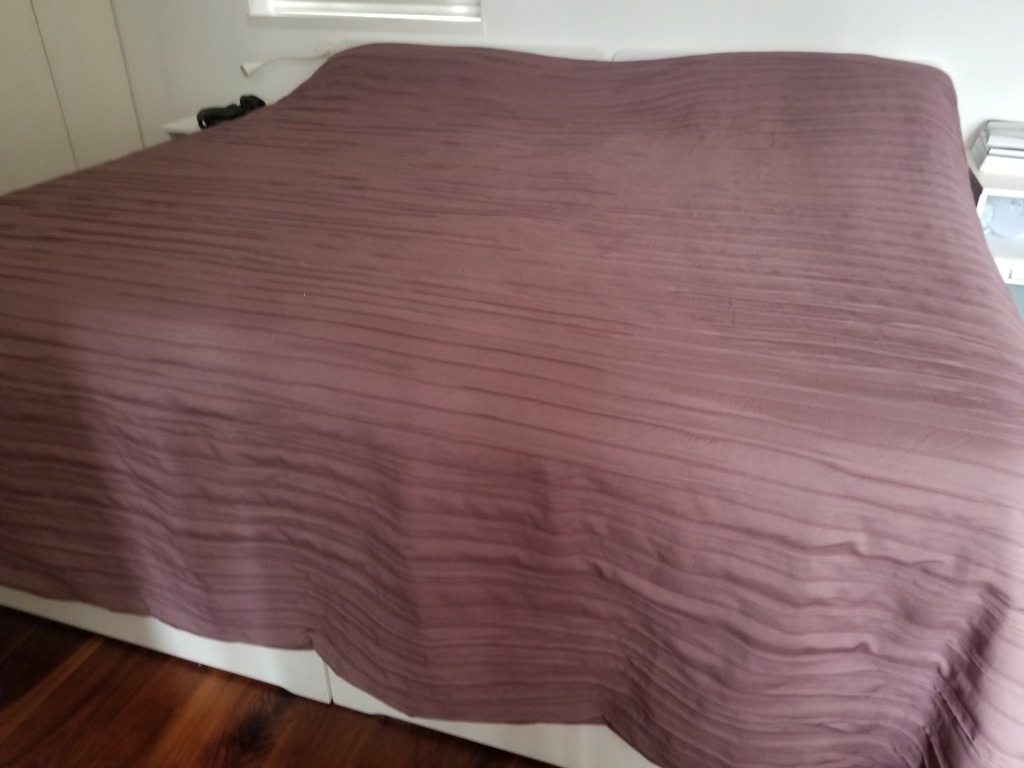 IKEA Bed Cover, 傢俬＆家居, 床具浴巾 Carousell