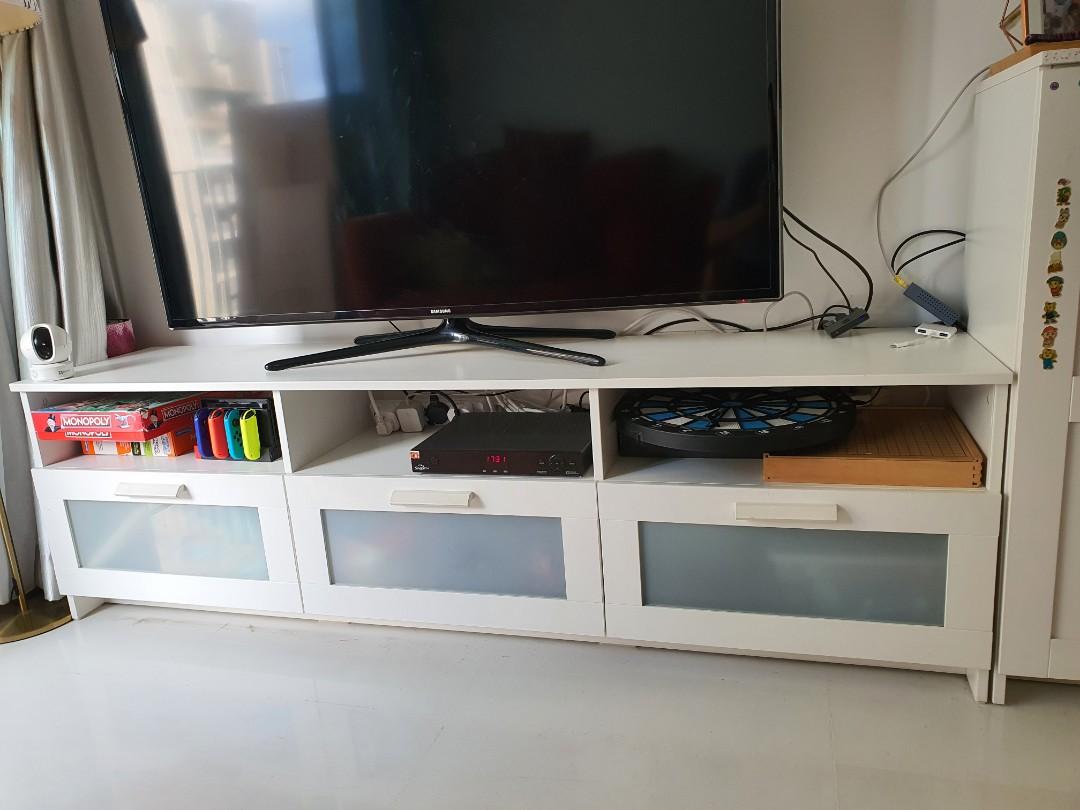 IKEA BRIMNES TV CONSOLE Furniture & Home Living, Furniture, TV