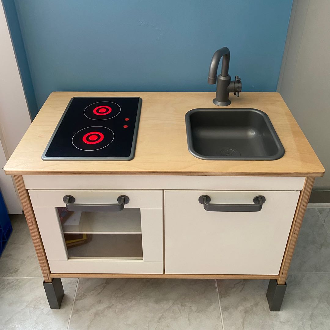 IKEA DUKTIG Play kitchen (batteries included), Babies & Kids, Baby