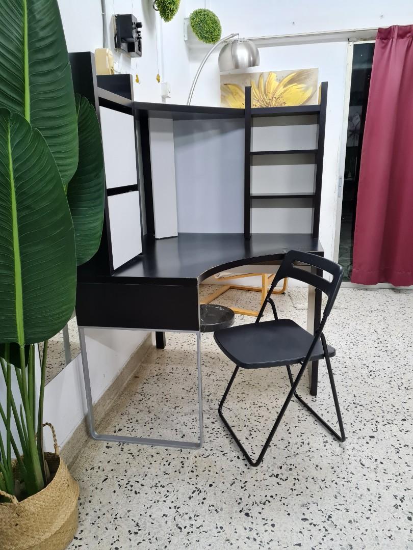 Ikea micke deals corner desk black