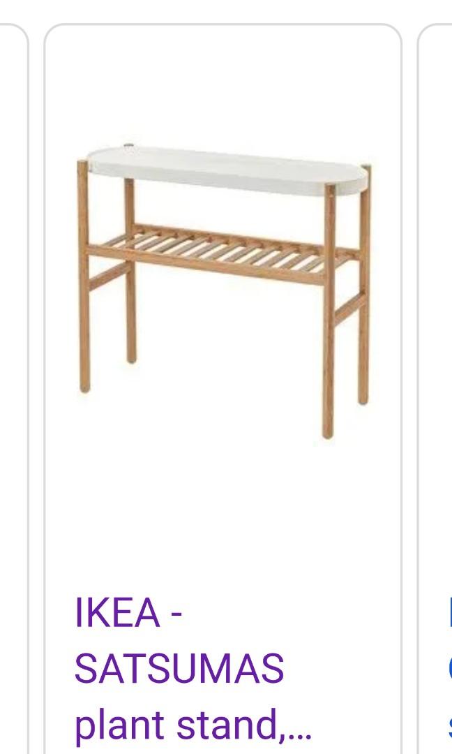 IKEA Satsumas 竹製層架, 傢俬＆家居, 傢俬, 書櫃、櫃子及架 Carousell