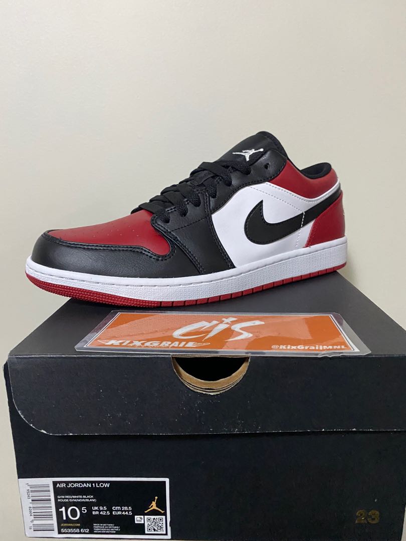 bred toe gs