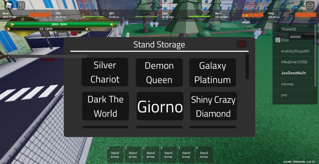 Jojo crusaders heaven skins, Video Gaming, Gaming Accessories, InGame