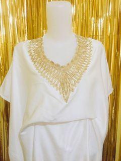 Kaftan NYLA white