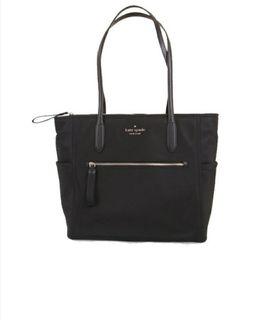 Black Kate Spade Chelsea Nylon Baby Bag