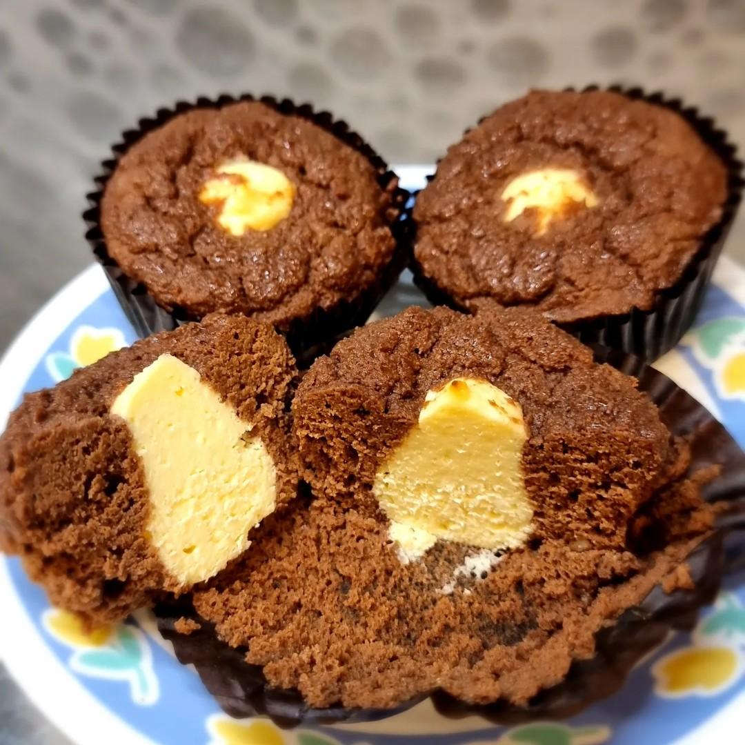 Keto Chocolate Cream Cheese Muffins, Food & Drinks, Homemade Bakes on