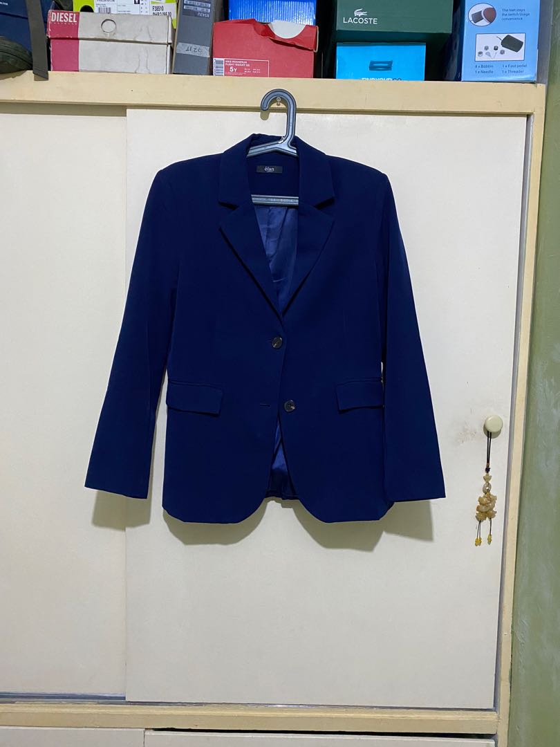 Ladies Royal Blue Blazer Large, Women's Fashion, Coats, Jackets and