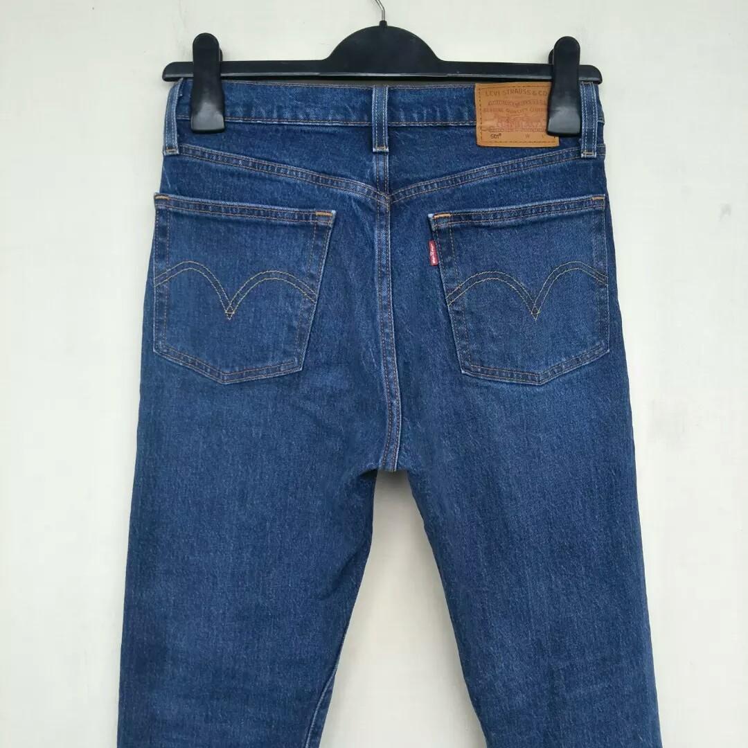 Levis 501 Size Fit 27, Fesyen Pria 