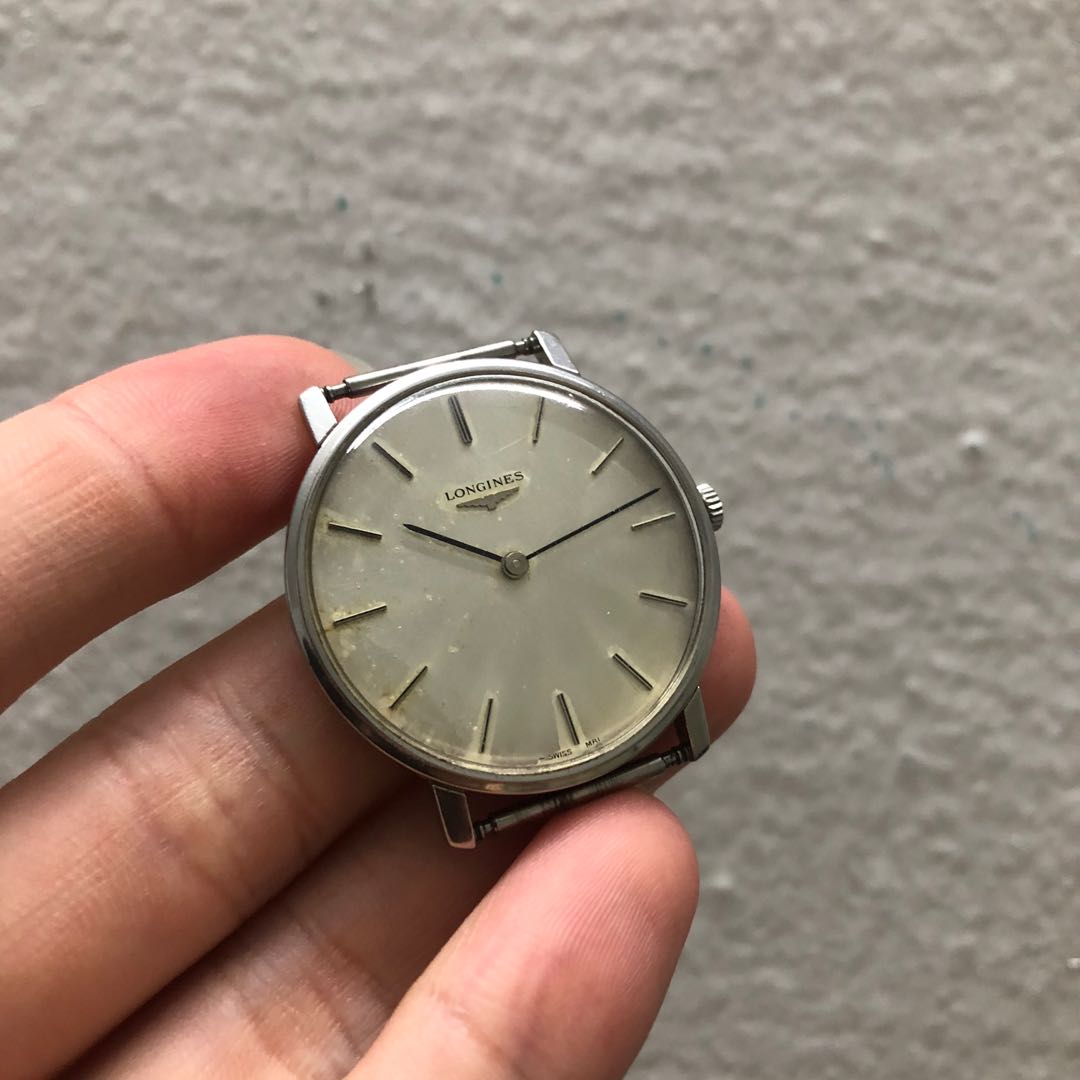 Longines self clearance winding watch
