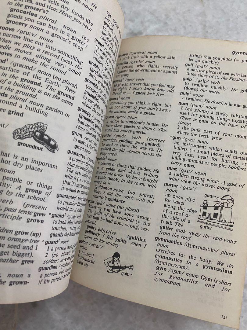 Longman New Junior English Dictionary, Hobbies & Toys, Books