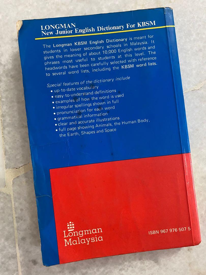 Longman New Junior English Dictionary, Hobbies & Toys, Books