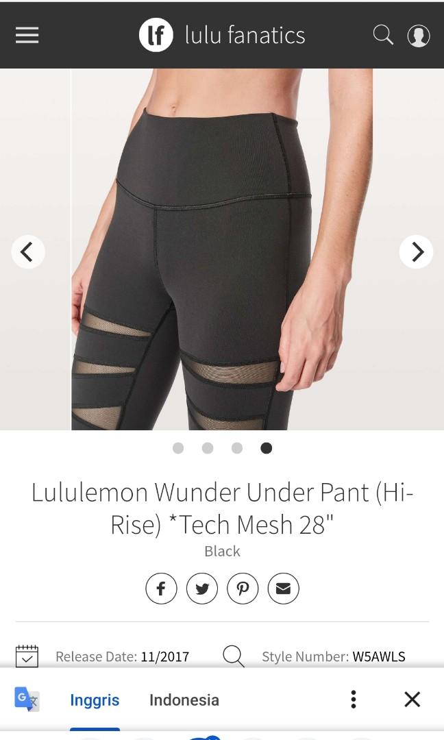 lululemon tech mesh wunder under
