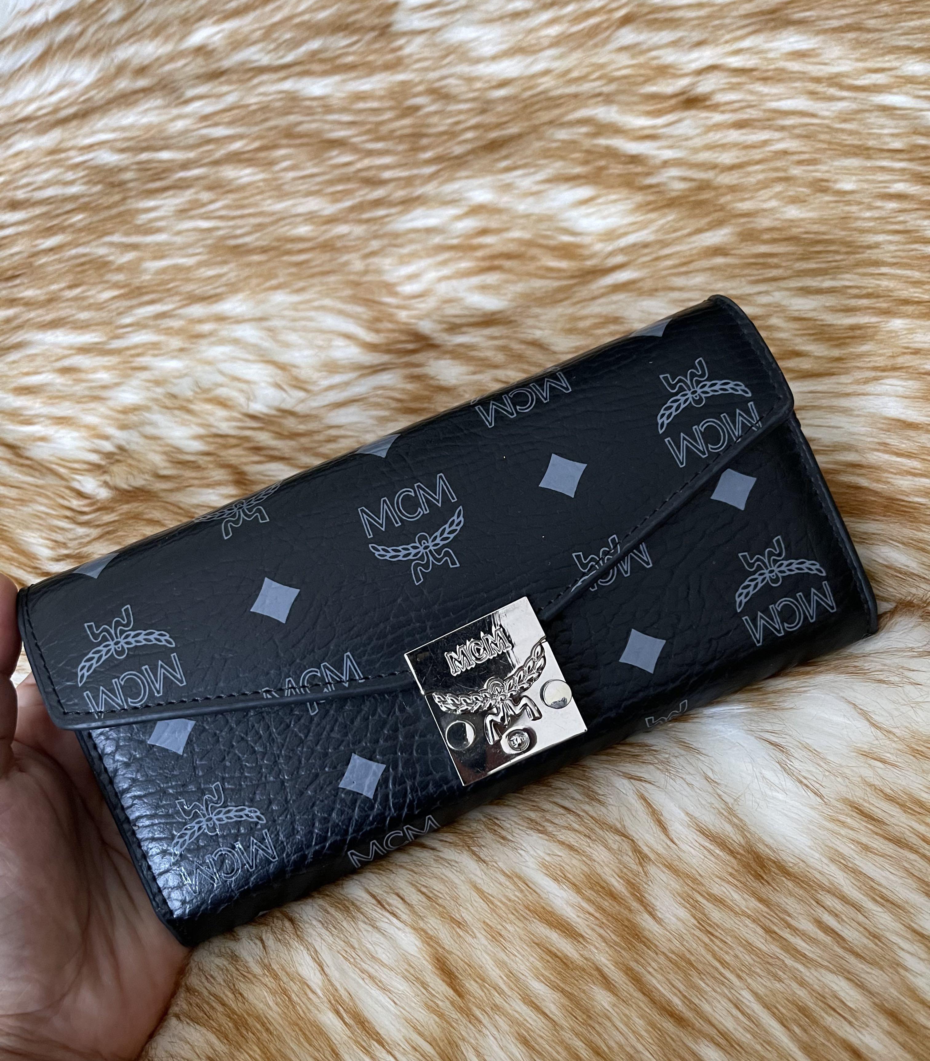 Long wallet mcm hotsell