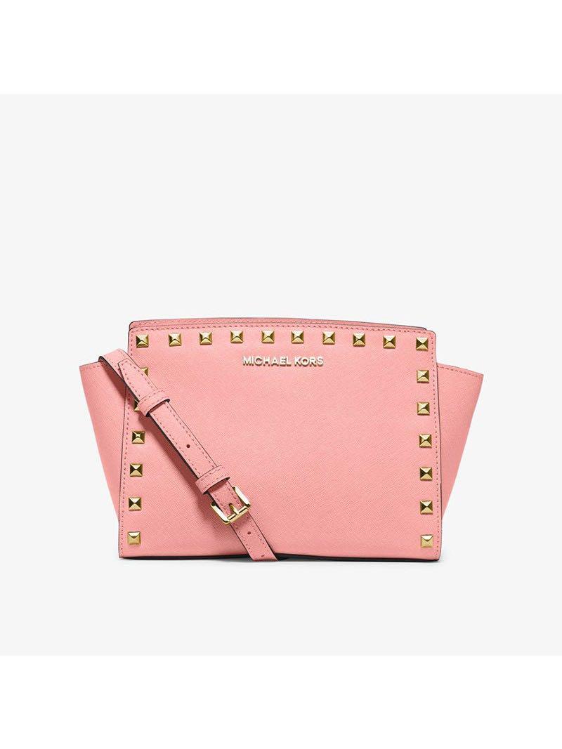 Michael Kors Selma Studded Bag Women s Fashion Bags Wallets