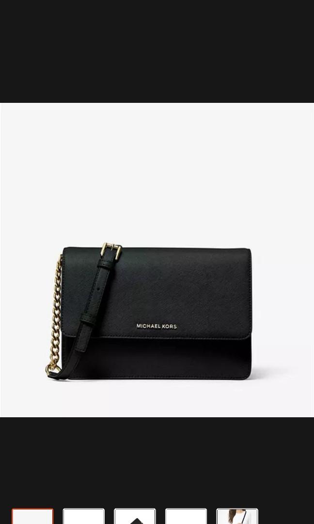 MICHAEL KORS WOMENS Daniela Large Saffiano Leather Crossbody Bag