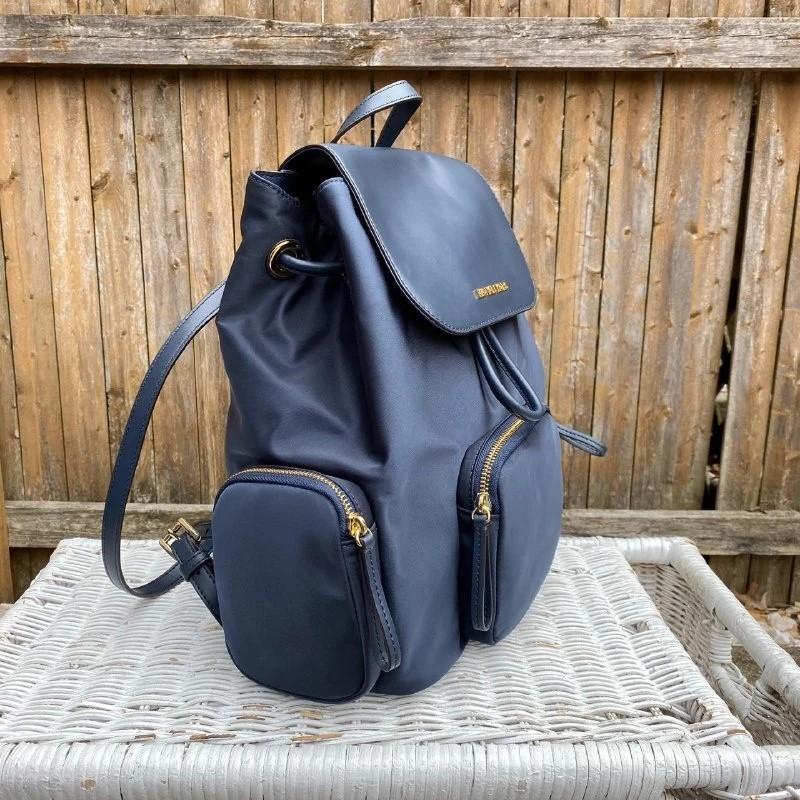 MK Abbey Large Cargo Backpack in Navy