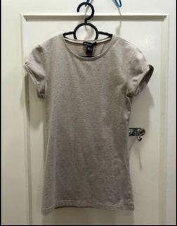 MNG Mango Beige Tee Shirt Top