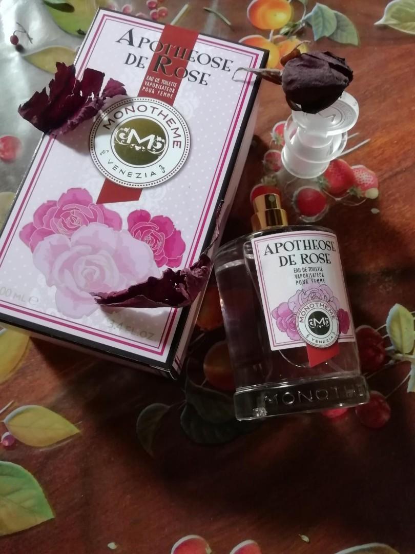 MONOTHEME FINE FRAGRANCES VENEZIA APOTH OSE DE ROSE EDT FOR WOMEN