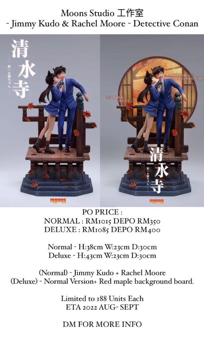 Moons Studio 工作室 - Jimmy Kudo & Rachel Moore - Detective Conan, Hobbies & Toys, Toys & Games on Carousell Moons Studio 工作室 - Jimmy Kudo & Rachel Moore - Detective Conan, Hobbies & Toys, Toys & Games On Carousell
