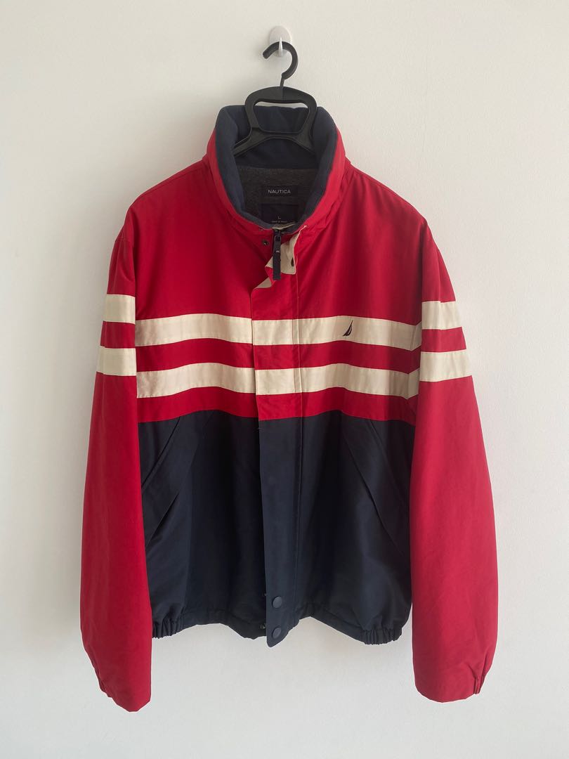 Red nautica hotsell jacket