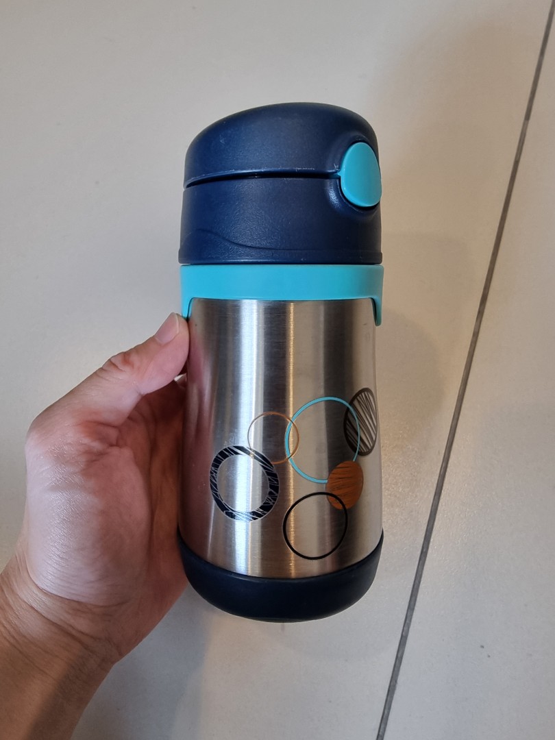 New thermos foogo straw bottle rm70, Babies & Kids, Nursing & Feeding