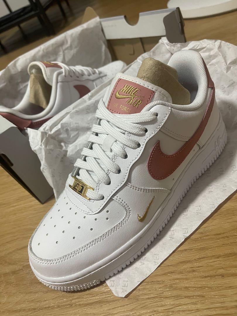 rich rust pink air force 1