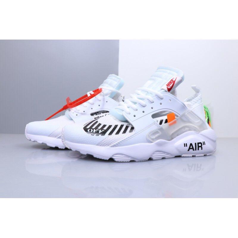 Penetrar botella hígado Nike Air Huarache x OFF-WHITE Ultra White Running Shoes AA3841-007, Men's  Fashion, Footwear, Sneakers on Carousell