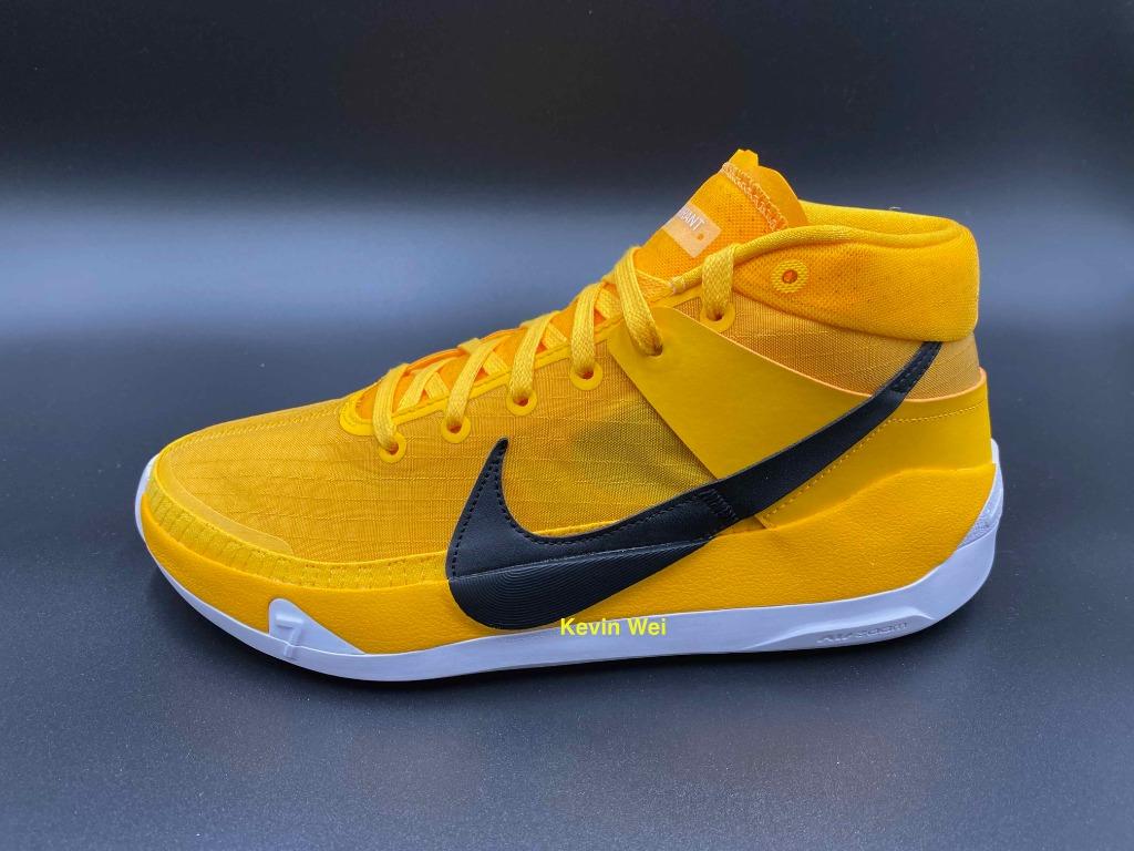 Nike KD13 TB PROMO KD 13 黃黑Team gold CW4115-702 籃球鞋US10.5, 他