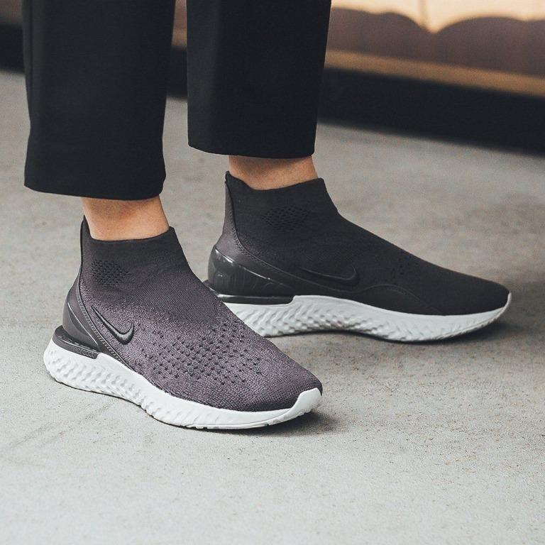 NIKE RISE REACT FLYKNIT Men s Fashion Footwear Sneakers on