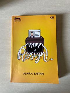 Novel Metropop RESIGN - Almira Bastari