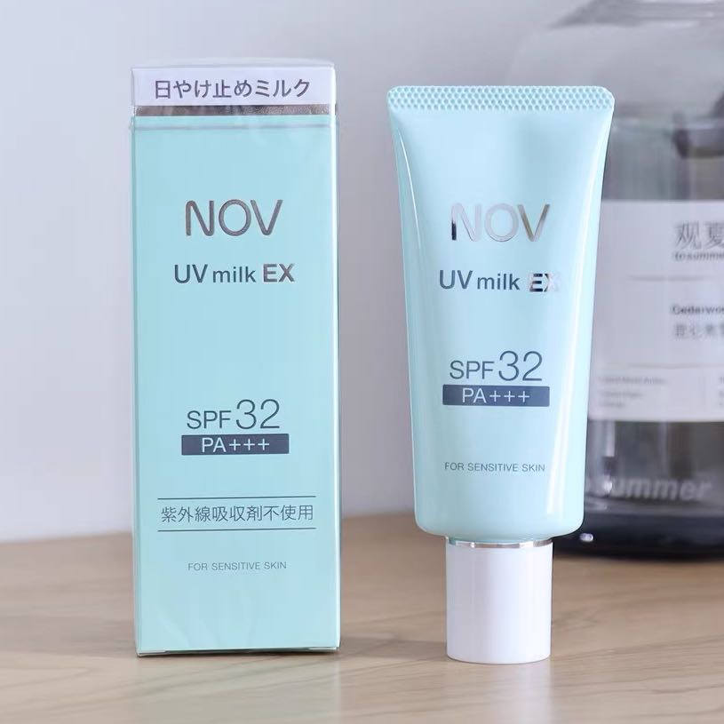 定番スタイル 定形外郵便 Nov ノブuvミルクex Spf32 Pa 35g Thisissesame Com