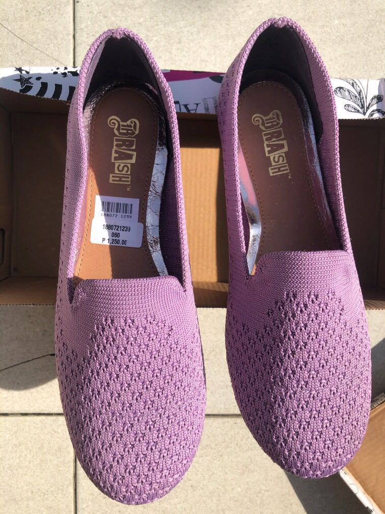 Purple flats payless top