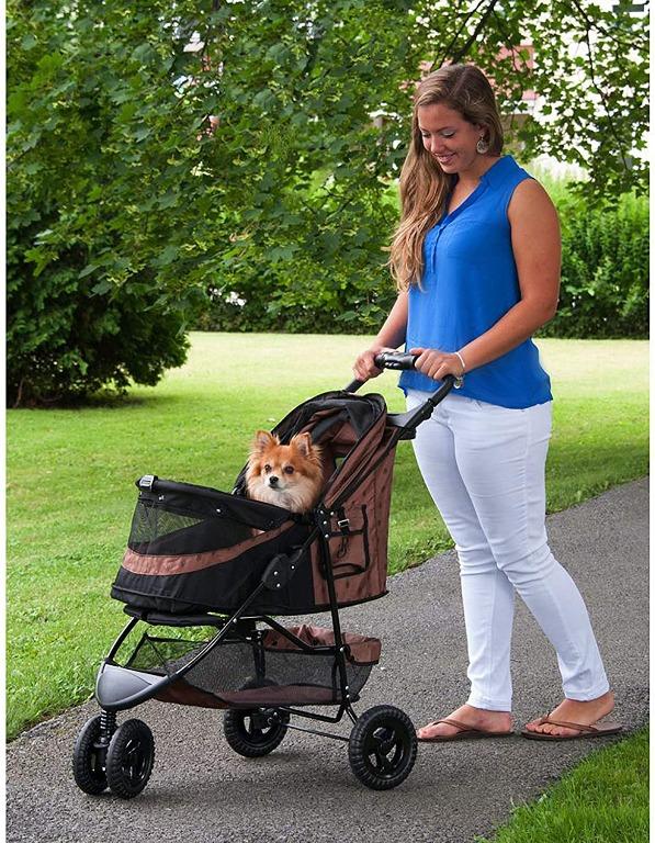 Pet Gear NoZip Special Edition 3 Wheel Pet Stroller for Cats/Dogs