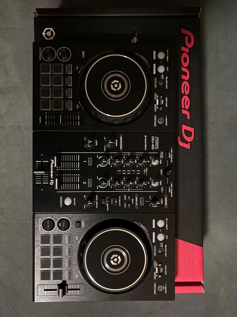 PIONEER DDJ 400 + HDJ X5 headset, Audio, Portable Music Players on
