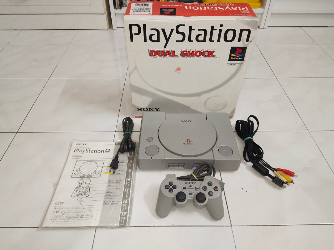 playstation 1 caja