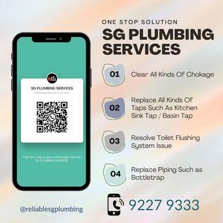 Plumbing Services ! Residential Service Plumber ! Reliable Choice ! Replacing Taps, Flushing System , Clearing Of Blockage / Clog / Choke. Sloving all leaking problem !